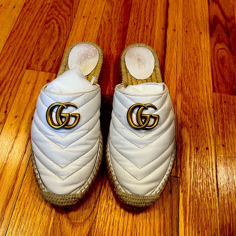 Gucci marmont espadrilles